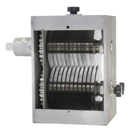 American Eagle AE-MC12NH 1/4" Stainless Steel Meat Cutter Attachment Fits #12 Hub AE-MC12NH-1/4